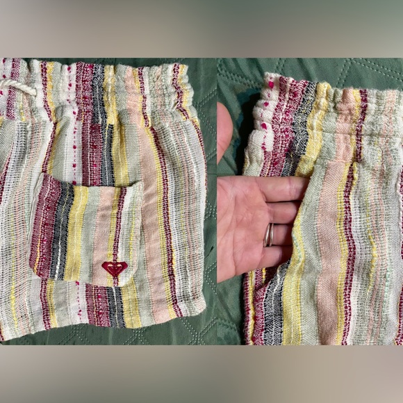 Set of 3 Striped Multicolor Beach Shorts, Size Small - Picture 5 of 14